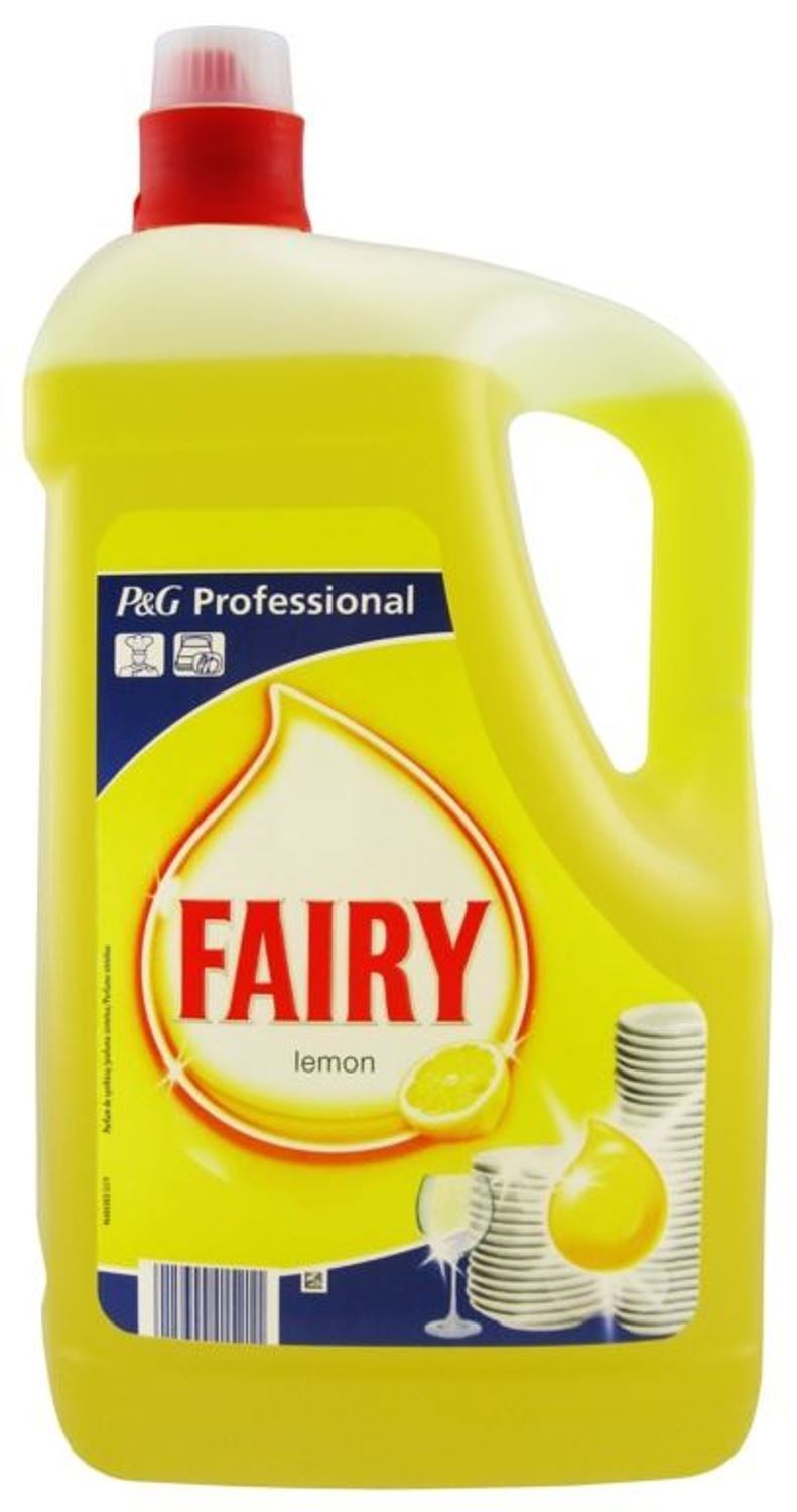 FAIRY PROFESSIONAL WASHING UP LIQUID LEMON 5 LITRE. 98569 \\\KD13636