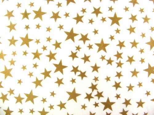 GOLD STAR PRINTED TISSUE PAPER. C180 \\\KD13644