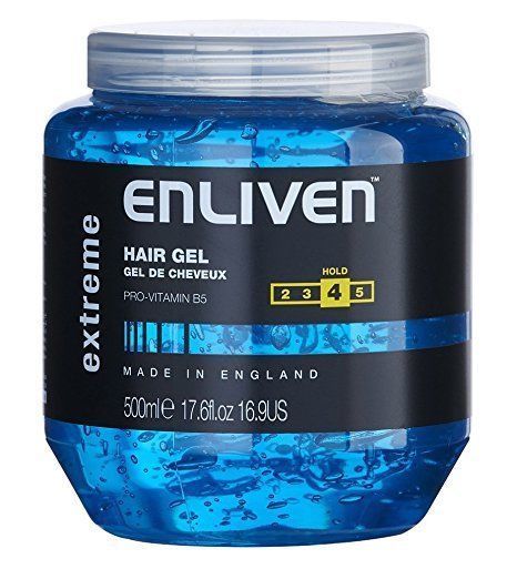 ENLIVEN HAIR GEL WITH PRO VITAMIN B5 FOR EXTREME HOLD 250ML BLUE. 502127 \\\KD13664