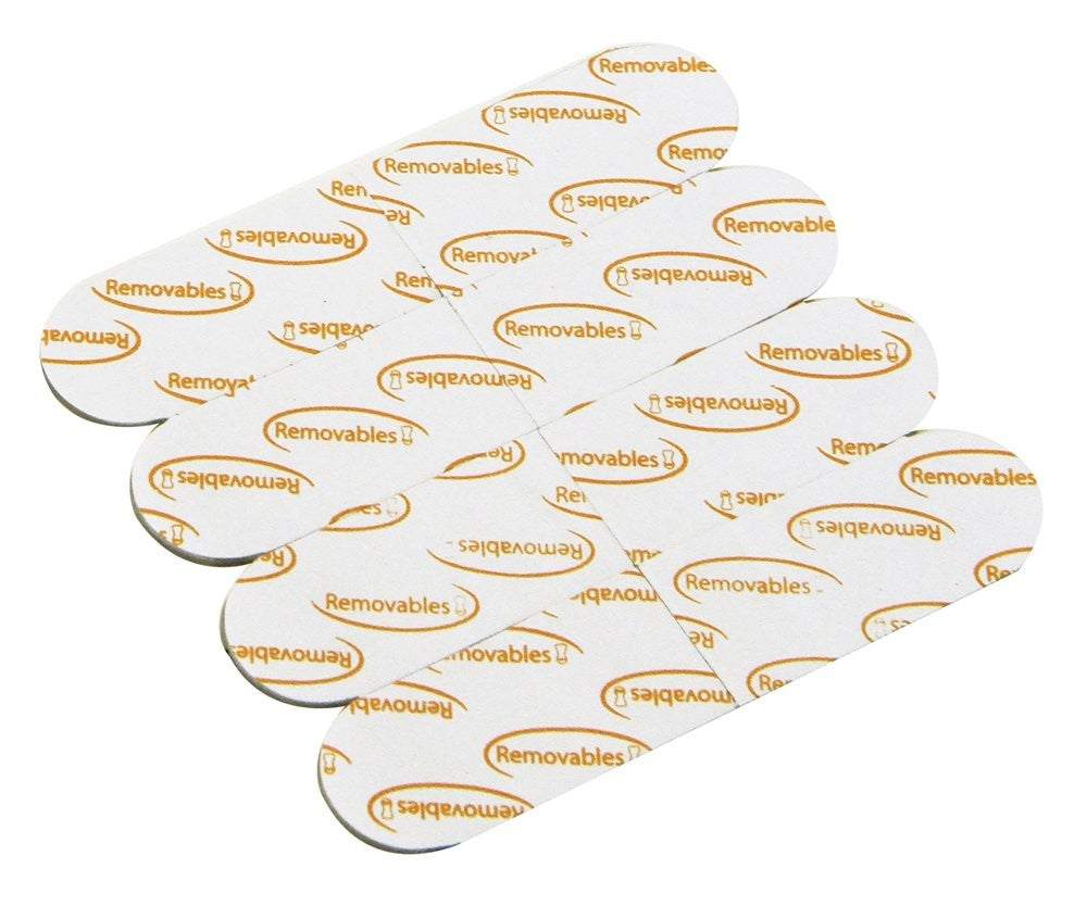 12 PCS SMALL REMOVABLE ADHESIVE WIRE CLIPS TRANSPARENT 17 X 15 MM. RT61336 \\\KD13787