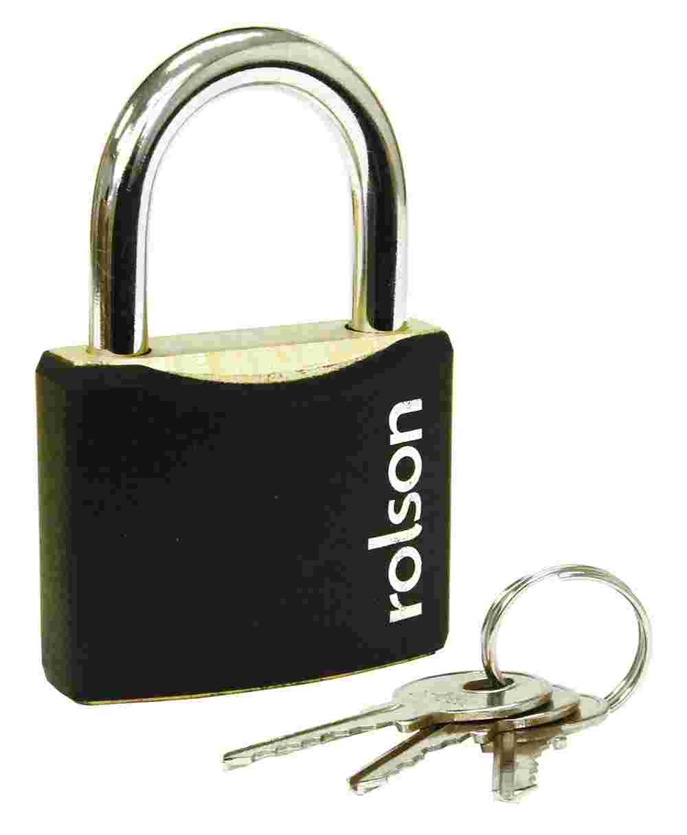 50 MM BLACK PADLOCK. RT66407 \\\KD13799