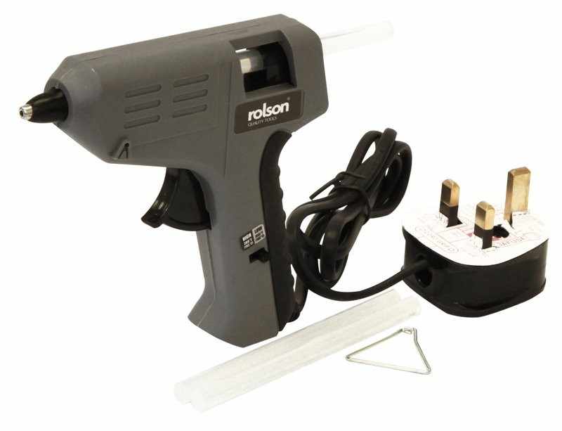 ROLSON MINI GLUE GUN 10W 230V WITH DUAL TEMPRATURE. RT70525 \\\KD13803