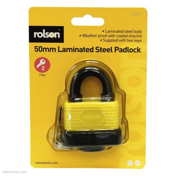 50MM WEATHERPROOF PADLOCK. RTRT66514 \\\KD13809