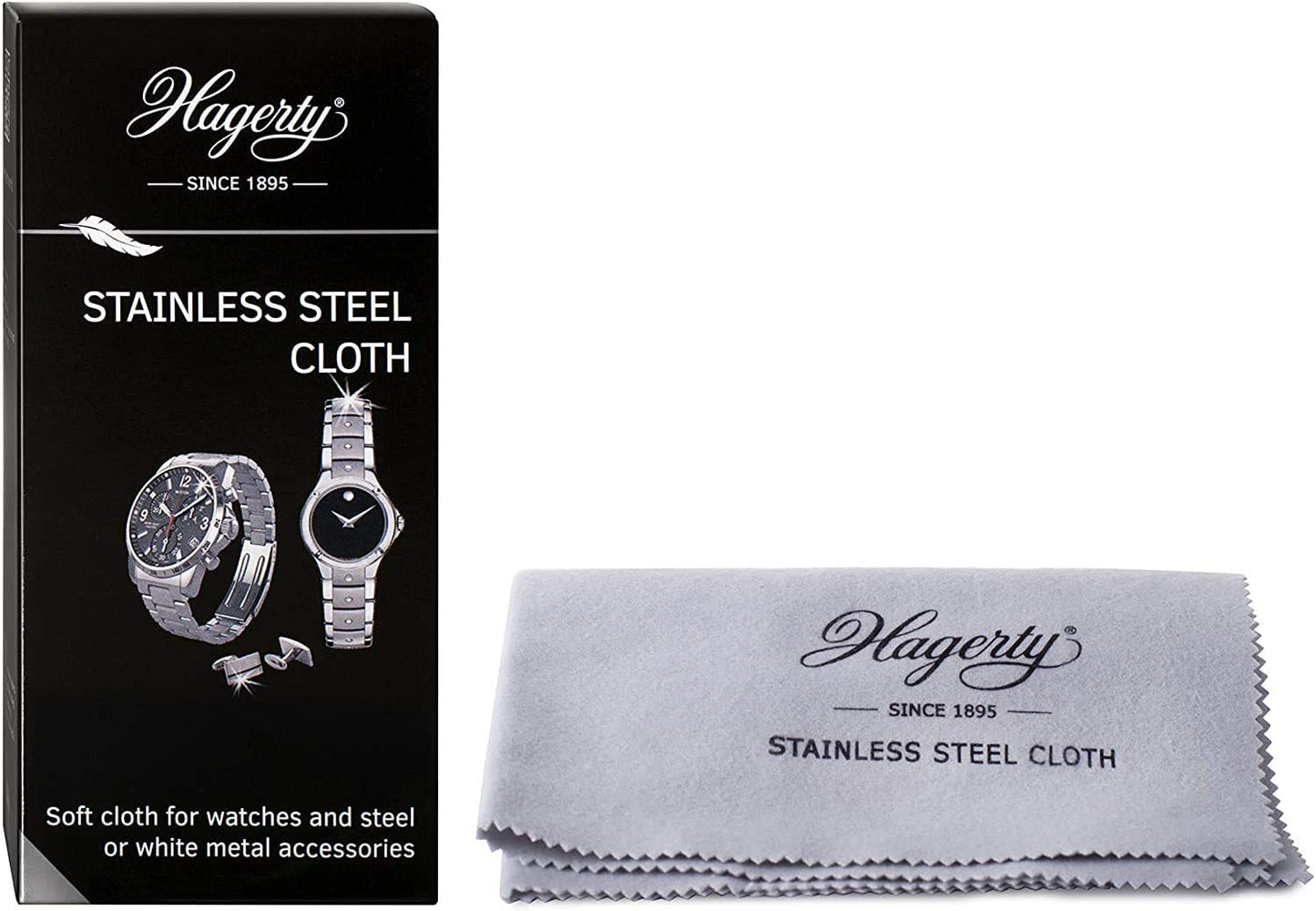 HAGERTY STAINLESS STEEL WATCH CLOTH 30 X 36 CM. A116312 \\\KD13860