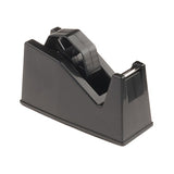 ULTRATAPE DESK DISPENSER SUPER VALUE BLACK 25MM WIDE. DISP-SVALUE-BLK \\\KD13892