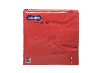 2 PLY 50 PALOMA NAPKINS RED. NPK50RD \\\KD13895