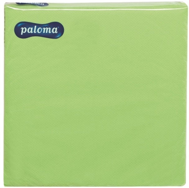 GREEN 2 PLY 40X40 NAPKIN 50/PK. PK50GR \\\KD13896