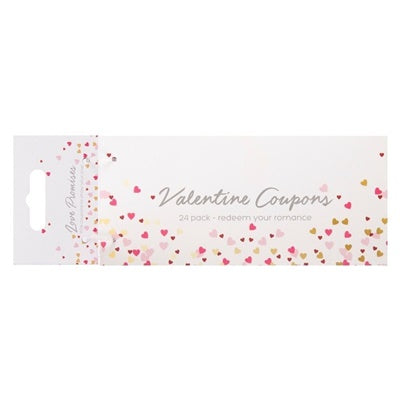 24 VALENTINES LOVE COUPONS. L45049 \\\KD13946