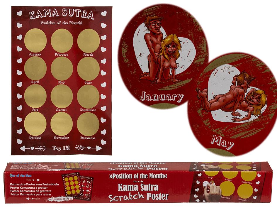 KAMASUTRA POSTER FOR SCRATCHING. OB612744 \\\KD13948