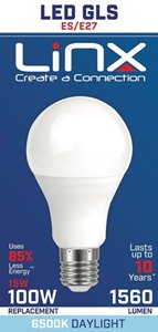 A70 GLS OPAL E27 220-240V 15W 1560LMS 6500K LED BULB. LX0025 \\\KD13983