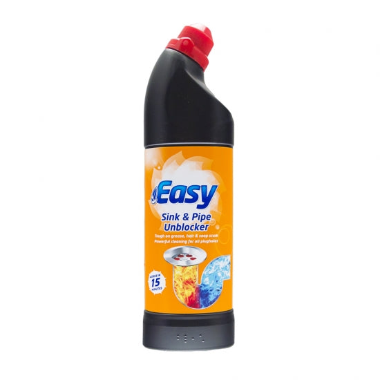 EASY SINK & PIPE UNBLOCKER 1000ML 9/PK. E2006502 \\\KD14002