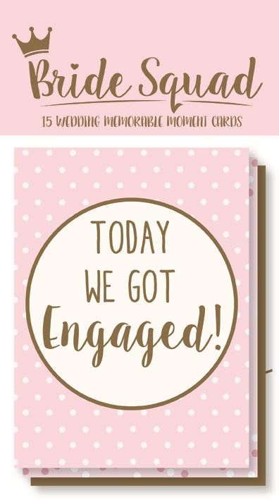 15 WEDDING MOMENT CARDS. EW22752 \\\KD14031