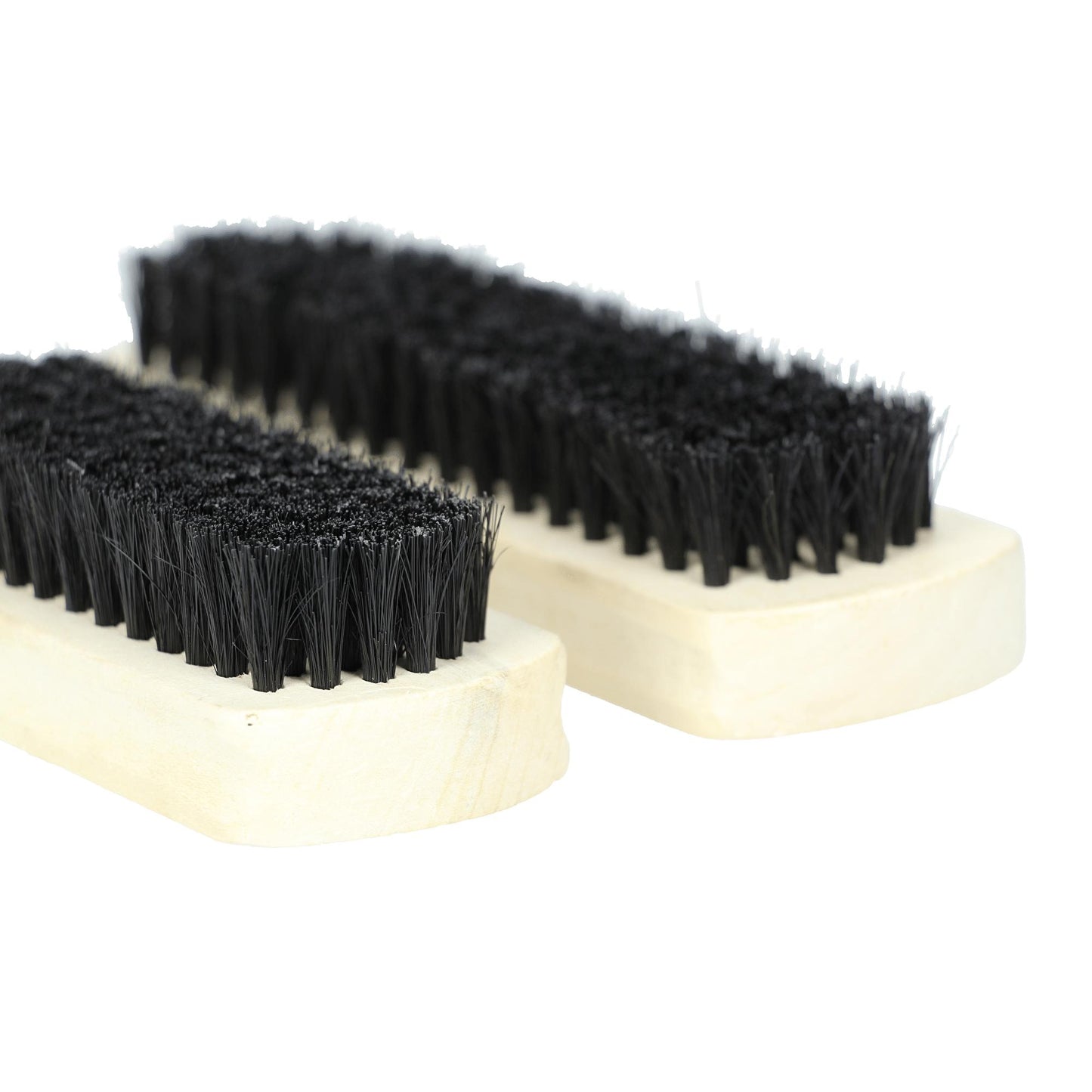 ELLIOTTS WOODEN BLACK SHOE BRUSHES 2/PK. 10F30115 \\\KD14068
