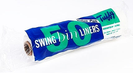 TUFFY 12 X 23 X 28 SWING BIN LINERS 50 PACK. 4141 \\\KD14082