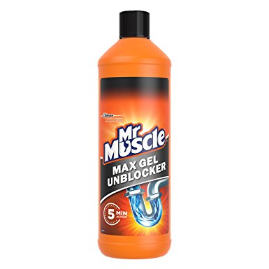 MR MUSCLE POWER GEL DRAIN UNBLOCKER 1L. HOMRM018B \\\KD14132