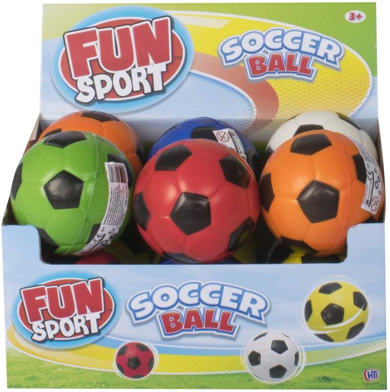 FUN SPORT SOFT FOOTBALL / SOCCER BALL 4 INCH. 1374133 \\\KD14210