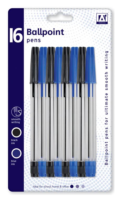 16 PENS ON A BLISTER. PEOP \\\KD14223