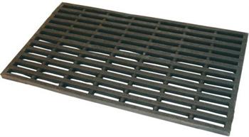 JVL ROBUSTA HEAVY DUTY RUBBER LINK ENTRANCE DOOR MAT BLACK 36 X 61 CM. 01-124 \\\KD14253