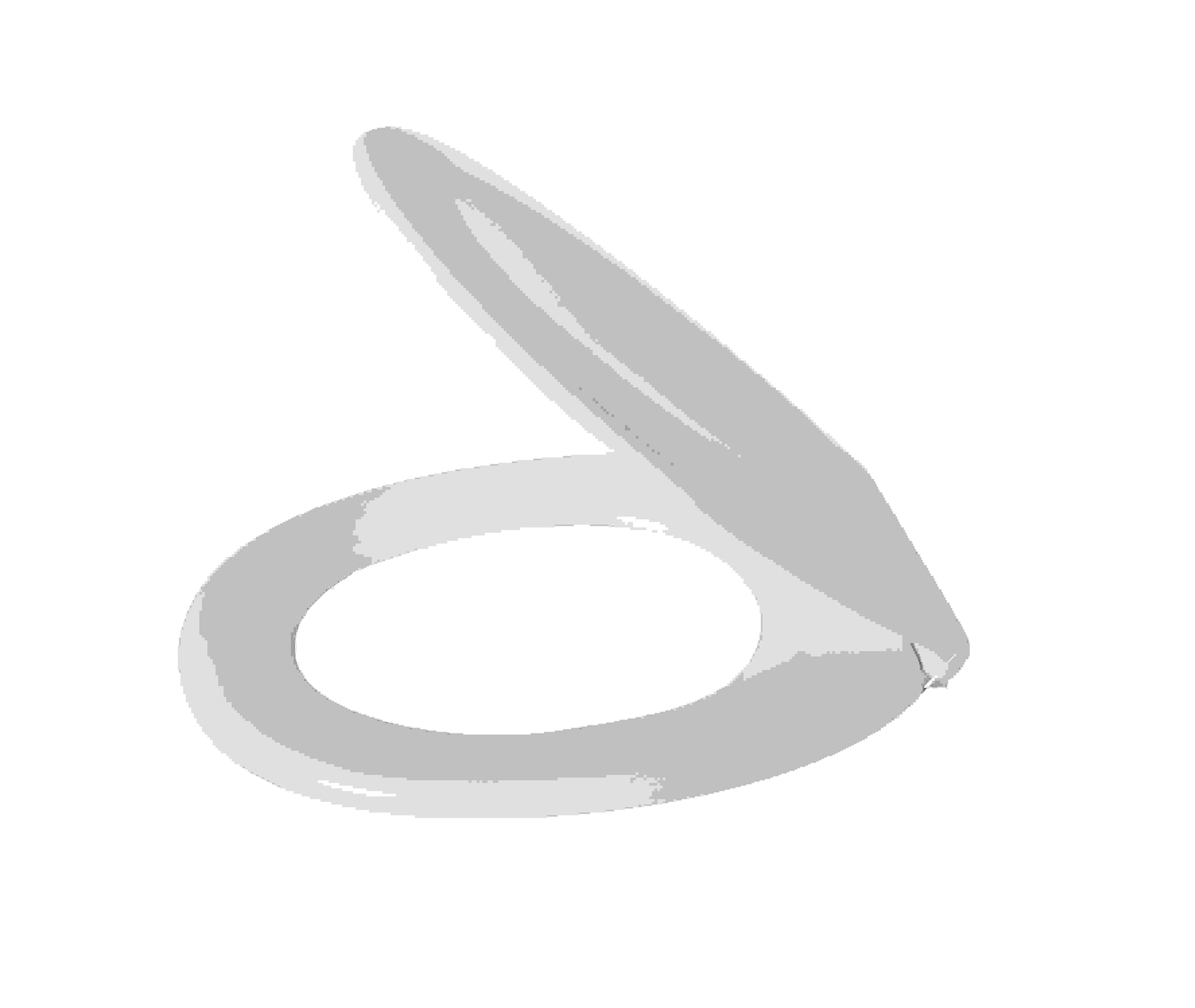 WHITE SLOW CLOSE TOILET SEAT. 182715 \\\KD14259