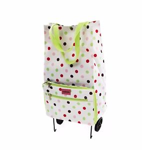 CANDY SPOT SHOPPING BAG WITH WHEELS. 184504 \\\KD14260