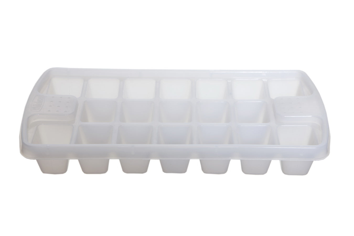 WHITEFURZE 19 HOLES ICE CUBE TRAY WHITE. H02203 \\\KD14274