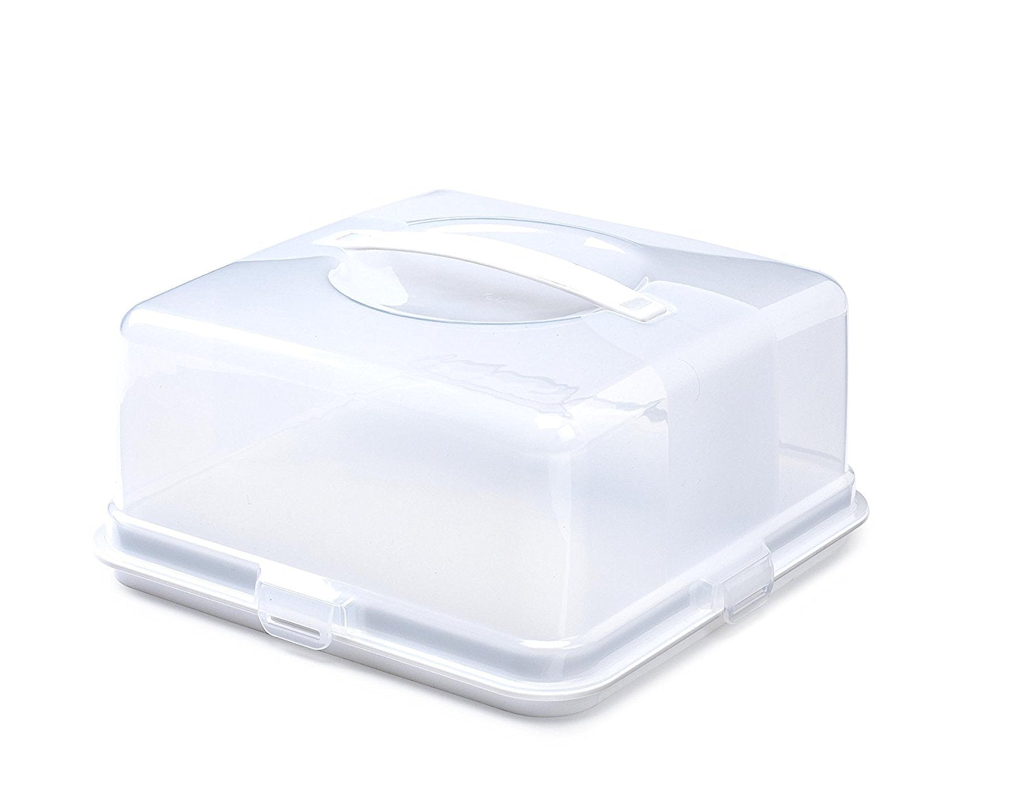 WHITEFURZE SQUARE CAKE BOX WHITE. FO8S0 \\\KD14289