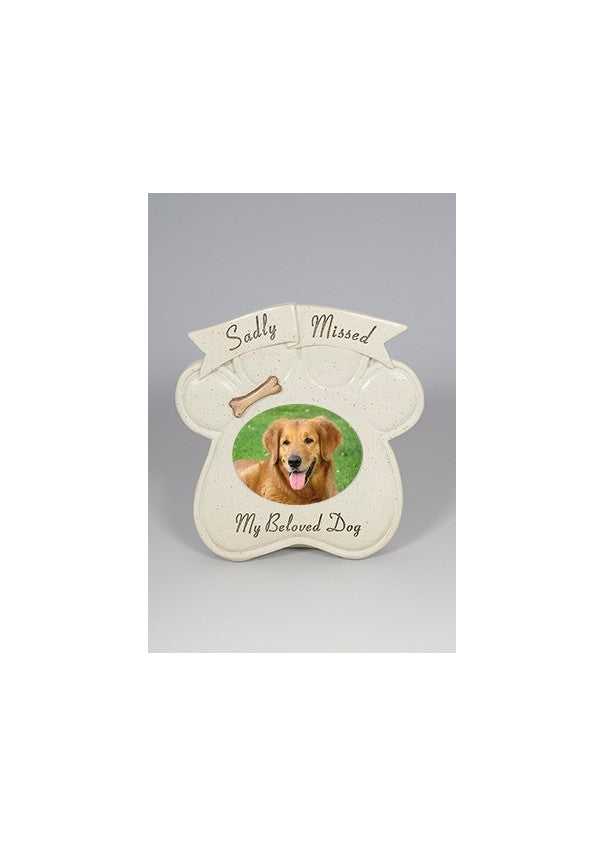 OVAL DOG PAW FRAME 18X18 CM. DF14327 \\\KD14299
