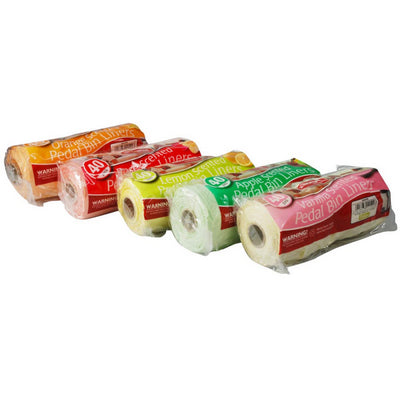 40 ROLLS OF SCENTED 25L PEDAL BIN LINERS TRUSH RUBBISH. BB5SPB \\\KD14307