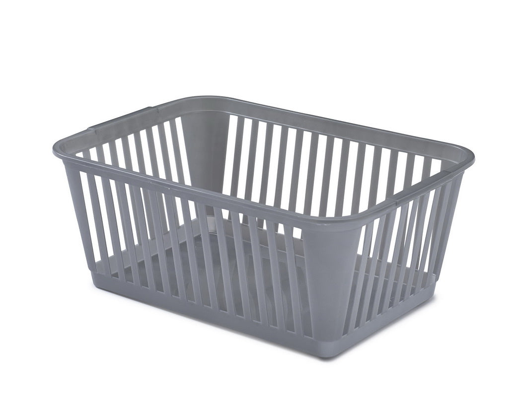WHITEFURZE HANDY BASKET SILVER 37CM. SO3L091 \\\KD14312