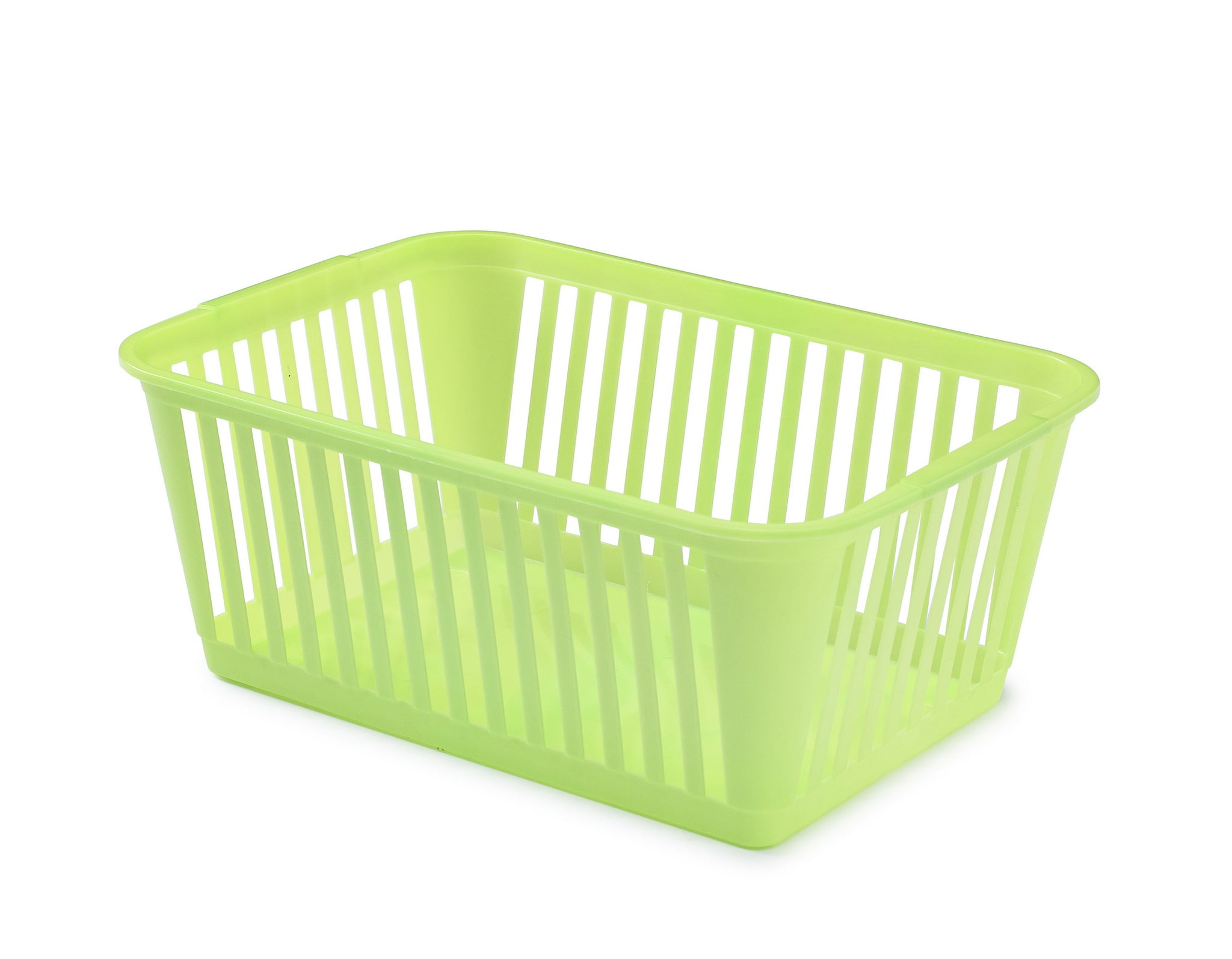 WHITEFURZE HANDY BASKET LIMEGREEN 37CM. SO3L093 \\\KD14317