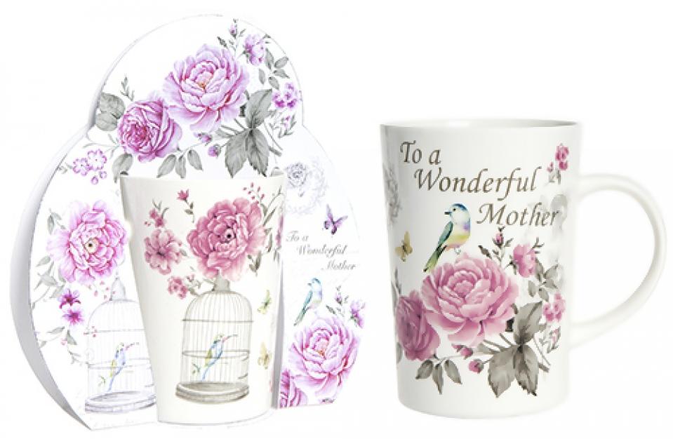 WONDERFUL MOTHER STONEWARE MUG. PI641004 \\\KD14324