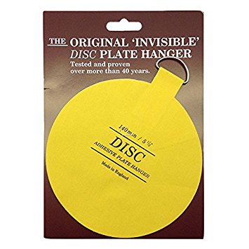 INVISIBLE DISC ADHESIVE PLATE HANGER 140MM / 5.5 INCH. FS14240 \\\KD14357