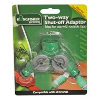 KINGFISHER TO WAY SHUT OFF ADAPTOR. 608CP \\\KD14467