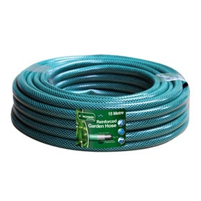 3 LAYER BRALDED GARDEN HOSEPIPE 15M HALF INCH REINFORCED. E415X \\\KD14501