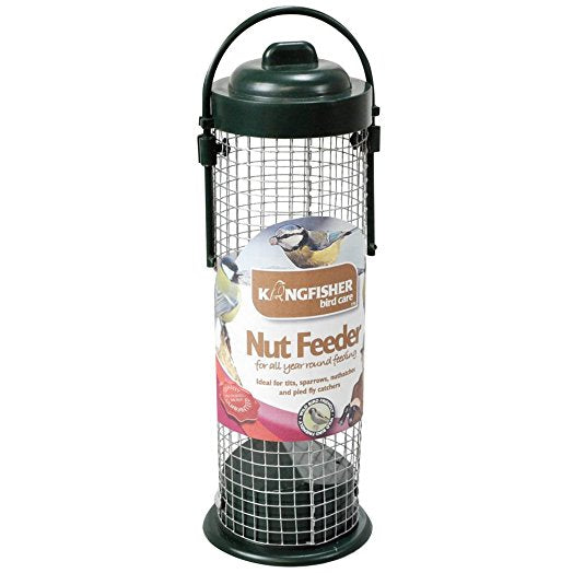 GREEN STANDREDBIRD NUT FEEDER. BF027 \\\KD14518