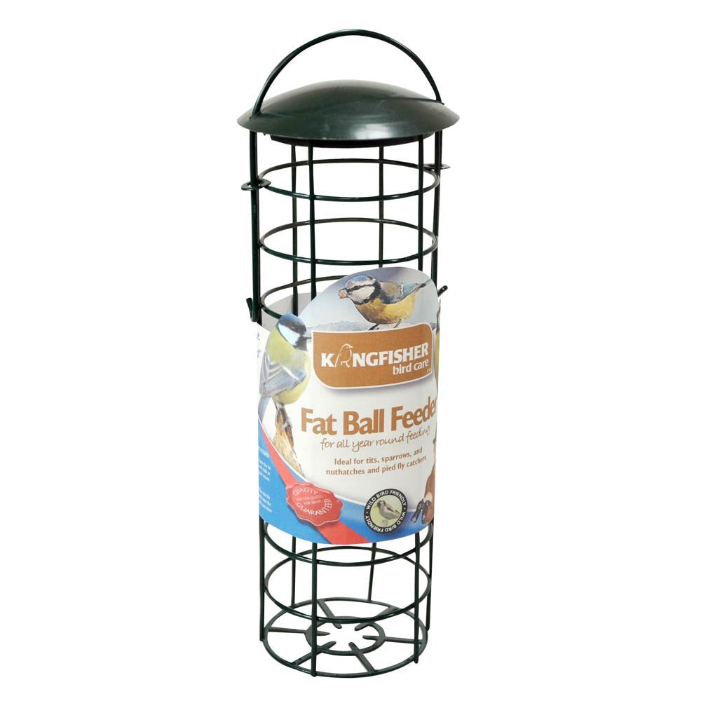 GREEN STANDARD SUET FAT BALL BIRD FEEDER. BF029 \\\KD14519