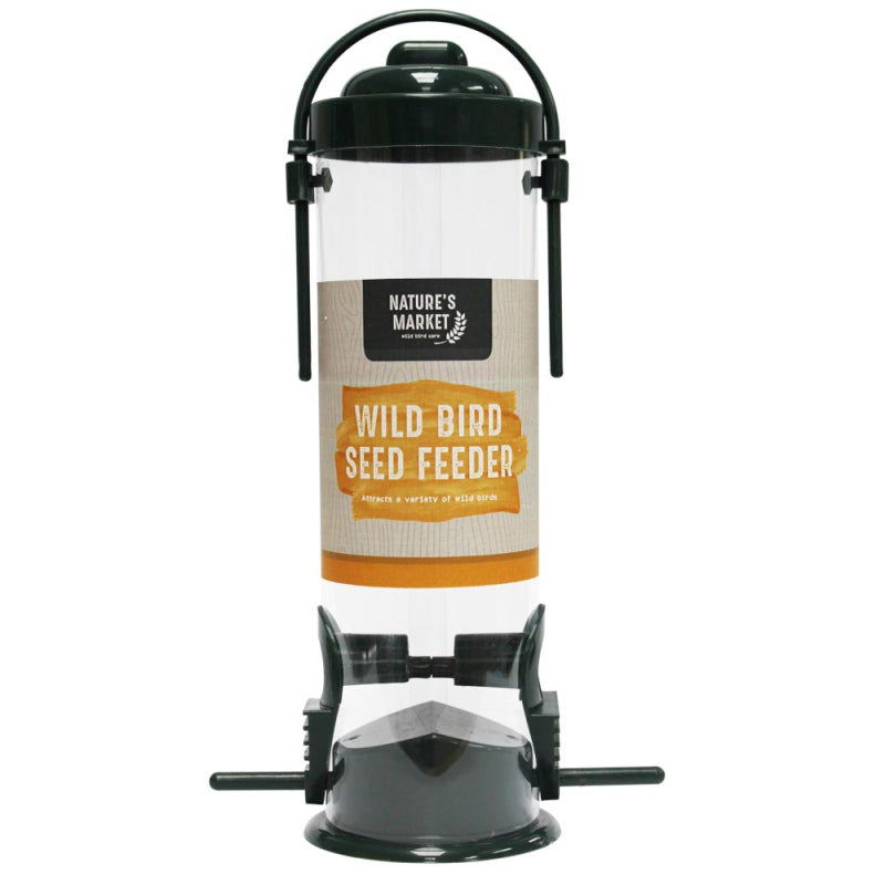 GREEN STANDARD BIRD SEED FEEDER. BF028 \\\KD14520