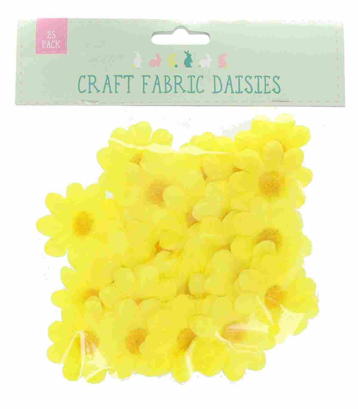 PACK OF 25 CRAFT DAISIES DAISY YELLOW OLNY \\\KD14586