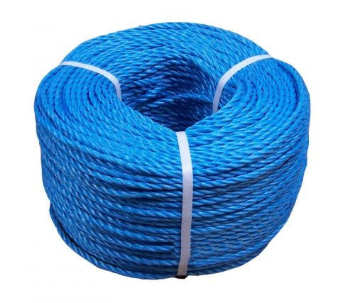 POLYPROPYLENE BLUE POLY ROPE 10MM X 30M BR1030. RD83063 \\\KD14630