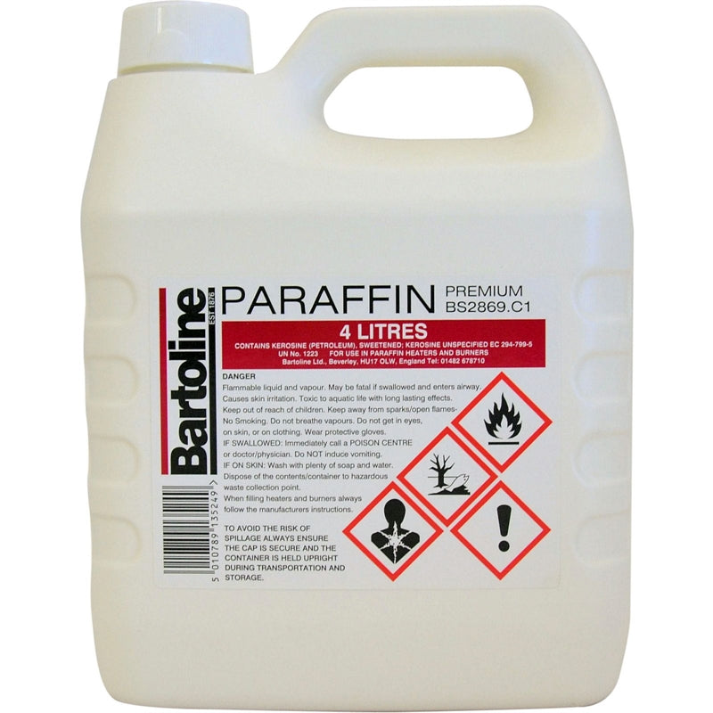 BARTOLINE POLY BOTTLE PREMIUM PARAFFIN 4LTR. 15135240 \\\KD14671