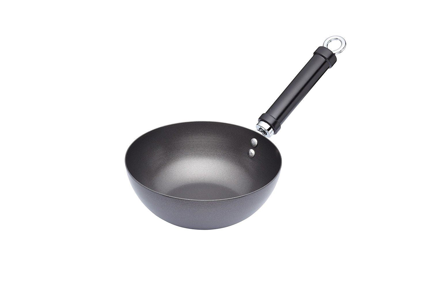 WOK 20CM CARBON STEEL NON STICK ORIENT KITCHENCRAFT. KCOR1 \\\KD14681