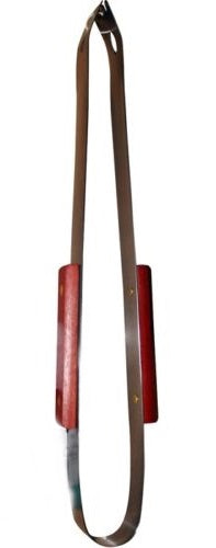 STEEL AND WOODEN BBQ GRIPPER TONG. 14050C \\\KD14692
