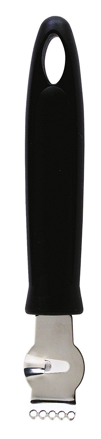 KITCHENCRAFT STAINLESS STEEL LEMON ZESTER AND RINDER WITH NYLON HANDLE. KCZESTER \\\KD14705