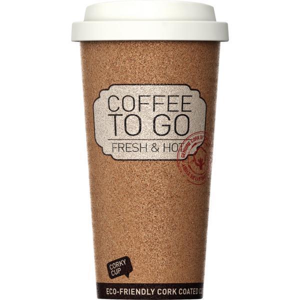 CORKY CUP KEEPS YOUR BEVERAGE FRESH AND HOT. MHCC \\\KD14710