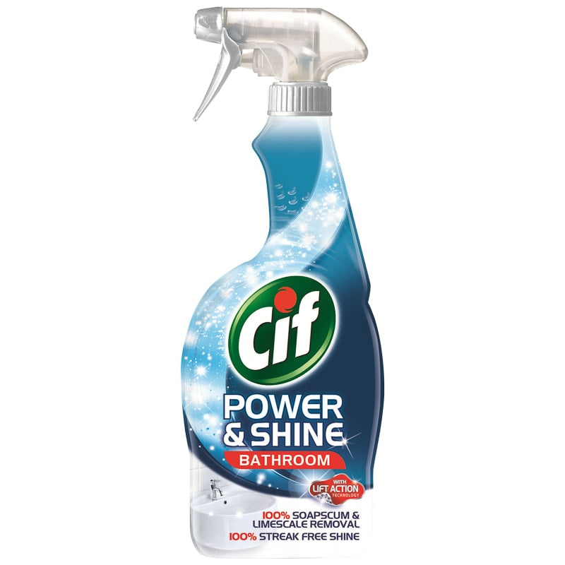 CIF POWER & SHINE CLEANBOOST BATHROOM LIMESCALE REMOVER 700ML. CP7B \\\KD14790