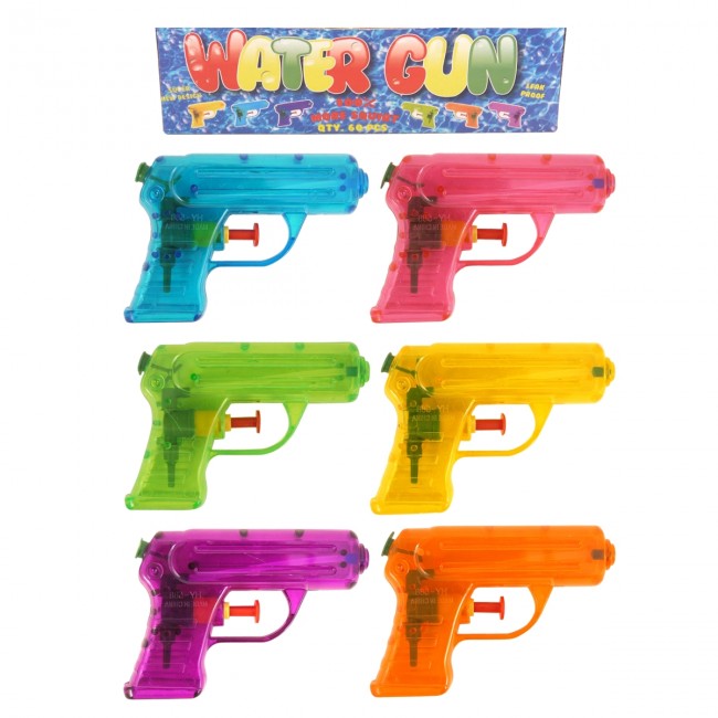 ASSORTED WATER GUN 11 CM NEON COLOUR. R08265 \\\KD14801