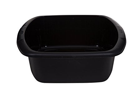 WHITEFURZE LARGE RECTANGULAR BLACK BOWL. H05076 \\\KD14841