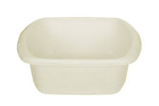 WHITEFURZE LARGE CREAM RECTANGULAR BOWL. H05078 \\\KD14842