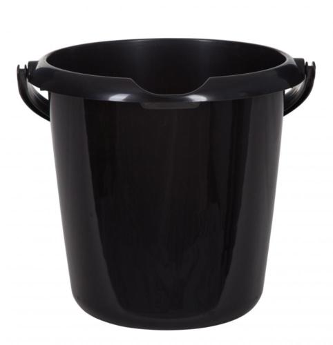 WHITEFURZE BLACK BUCKET 5LTR. H07056 \\\KD14845