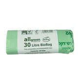 TUFFY COMPOSTABLE BIOEGRADABLE CADDY BIN BAG 30 LITRE 10/PK. CADDY30 \\\KD14863